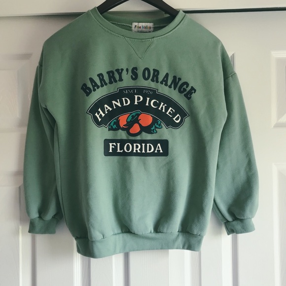 Berrys Florida handpicked oranges sweatshirt - Picture 2 of 2